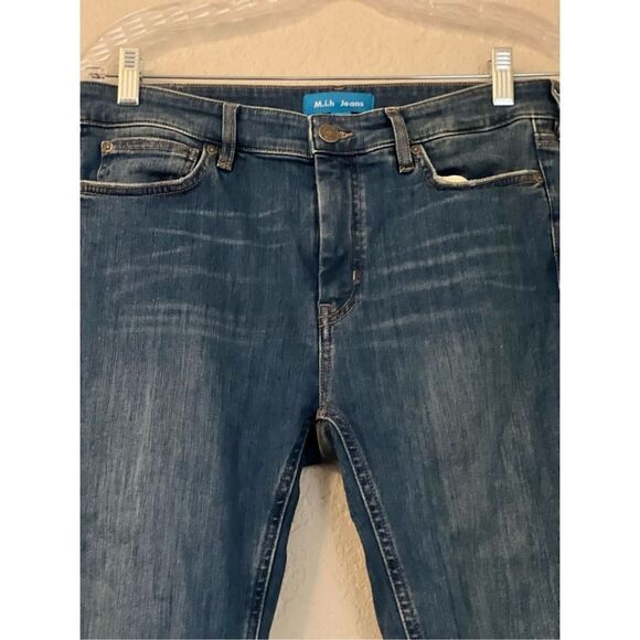 Anthropologie M.i.H. Jeans Size 30 Bridge High Rise Medium Wash Skinny Jeans - Picture 3 of 4